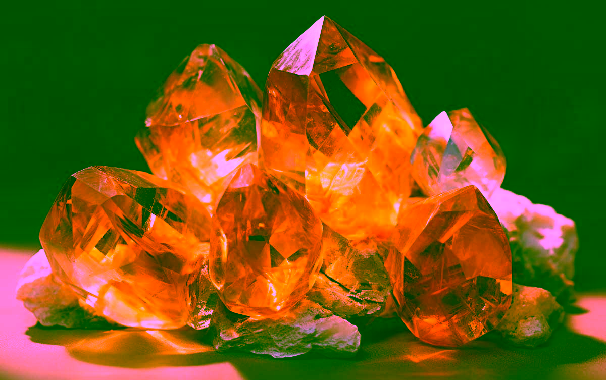 How to process natural crystal